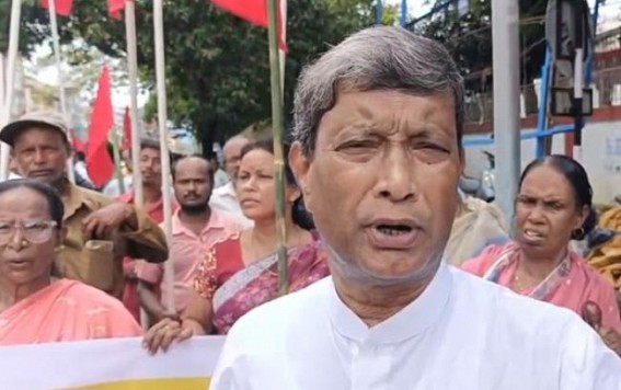Tripura State Fishermen's Union Holds Rally at Raj Bhavan Tripura State Fishermen's Union Holds Rally at Raj Bhavan